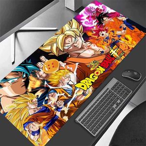 Mouse Pads Bilek Rests anime ejderha topları fousepad büyük oyun fare ped oyuncusu NOTBOOK PC Aksesuarları Oyun Mousemat Oyuncu Paspasları CSGO XL