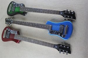 Gitar Özel Sol Elli Hofner Shorty Seyahat Gitar Protable Mini Electry Gitar Pamuklu konser çantası