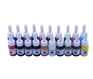 20 Colorsbottles Tattoo Ink Pigment Set наборы Body Art Tattoo 5ml Professional Beauty Permanter Makeup Paintes 49046115382953