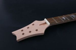 Gitar yinfente 22 perde yeni elektro gitar boynu 25.5 inç gül ağacı kuş kakma cıvatası stil bitmemiş DIY gitar parçaları