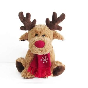 Голова плюшевые рождественские мягкие детские игрушки фаршированные лосей оленей оленя лосей кукла животных югутс