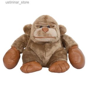 Doldurulmuş Peluş Hayvanlar Yeni Yaratıcı Peluş Oyuncaklar Kral Kong Gorilla Siyah Simülasyon Sevimli Küçük Maymun Yumuşak Pu Doll L47