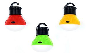 3 paket LED Çadır Ampul Portatif Fener Acil Durum Gece Işığı Kamp Yürüyüş Balıkçılık Açık Işığı Kırmızı Yeşil Sarı 8454734