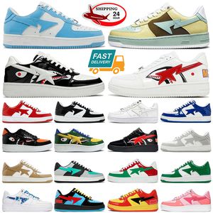 bapestar shoes bapestas FIBA ​​Dark Concord Ice Cream Gripe Gripe Playoffs Cherry Taxi Moda Sapatilhas Esportivas