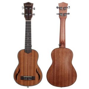 Gitar 21 inç UK2160 ukulele maun ahşap akustik gitar ukelele mahogany klavye boyun hawaii 4 ip gitar