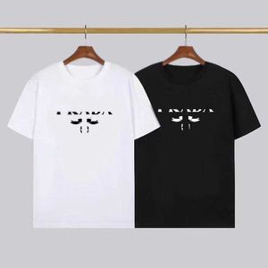 Tasarımcı Erkekler Tişörtler Marka Giysileri Kadınlar İçin Yaz Üst Moda Nakış Mektubu Logosu Kısa Kollu Adam Gömlek Bayanlar Ezmek Ezmek