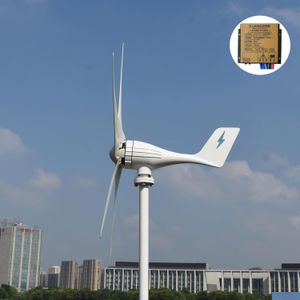 Ветровые генераторы, продающие 300 Вт малой турбины на крыше 5 Генератор лезвий с контроллером усиления для домашнего использования.