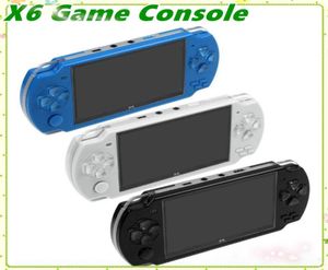 PMP X6 Tela do console de jogos portátil para jogos de jogo PSP Classic Games TV TV Video Video Game Player MQ162483122