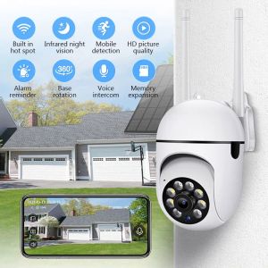 System 5G WiFi Smart IP -Kamera 1080p Überwachungskamera Nachtsicht 2way Audio Wireless Camera Home Security Indoor -Überwachung