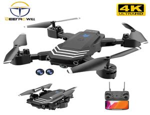 2020 YENİ S11 RC Drone 4K Çift Kamera ile 50 kez Zoom WiFi FPV 1080p Optik Akış Katlanabilir Sie Dron Quadcopter Drone Hediye9840430