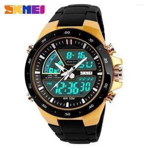 Нарученные часы Skmei 1016 Цифровые Quartz Watch for Men Spectwatch Dual Time Dispel