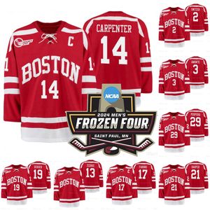 Boston Üniversitesi Dondurulmuş Dört Forma Bu Hokey Jersey 37 Mat Brown 18 Jay O'Brien 23 Domenick Fensore 32 Wilmer Skoog 13 Trevor Zegras 3 Tristan Amonte Krrys Fabbro