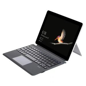 Microsoft Surface için Klavyeler Kılıf Kapakları Git 10 inç GO2 Kablosuz Klavye Dokunmatik Pad