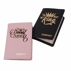 Пара Crown PU ID -карты держатели BUSIN BUSIN CREAD CARD CASE CACE MUCK ВОДЕРЫ