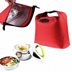 Soğutucu torba su geçirmez nyl pratik küçük portatif buz torbaları 6 renk termos öğle yemeği kutusu piknik paketi bento kutusu gıda termal çantası i6ov#