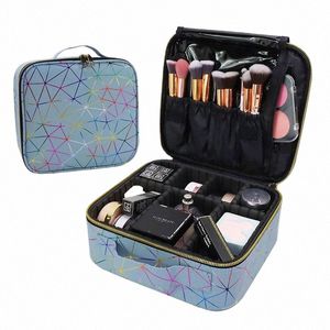 Женский профилительный организатор макияжа Travel Beauty Cosmetic Case для макияжа Bolso Mujer Box Box Nail Tool Suitcase I5KJ#