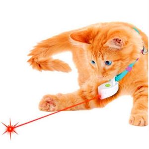 Cat Toys Moda Mini Yaka Lazer Oyuncak Işık Evcil Köpek Pointer Plastik abs Yağ Eğitim Köpekler için Damla Teslimat Ev Bahçesi Su Dh9tb