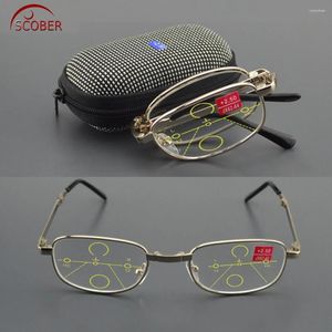 Güneş Gözlüğü Leesbril Scober Progresif Multifokal Okuma Gözlükleri Taşınabilir Kılıflı Katlanabilir Çerçeve Yakın ve Uzak Top 0 Ekle 1 ila 4