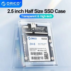 Корпус Orico USB C Case 2,5 -дюймовый половинный размер SSD Case Typec Hard Drive Curnese 5 Гбит / с.