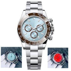 Herren Keramik Uhr Automatisch mechanisch 41 mm All Edelstahl Klappschnalle Schwimmen rote Gesichts Uhr Sapphire Luminous Watch Montre de Luxe Aaaaaaa Watch Luxus