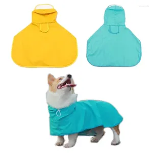 Köpek Giyim Yağmur Cound Dış Hoody Su Geçirmez Ceketler Köpek Köpekleri İçin Evcil Yağmur Ceket Kedileri Kıyafetler Toptan M-9XL