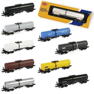 Diecast Model Cars Evemodel Train Wagon Scale 1 87 Model Tank Wagon Model Railway C8768 J240417