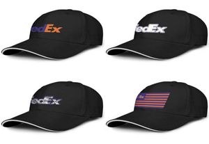 Unisex Federal Express Corporation Logo Moda Beyzbol Sandviç Şapk Retro Takım Kamyon Sürücüsü Cap ABD Bayrak Gri Kamuflaj P6079584