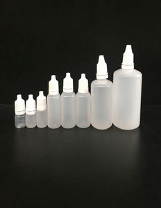 E líquido suco de vape, garrafa de óleo vazia, garrafas giratórias de plástico 3ml 5ml 10ml 15ml 20ml 30ml 50ml 100ml com tamper evidente Caps Eyewa1666747