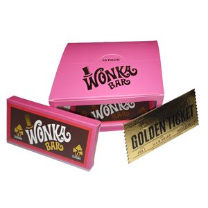 Toptan Wonkabar 3500mg Mantar Çikolata Paketleme Kutusu Gıda Sınıfı Çikolatalar Uyumlu Kalıplı Ambalaj Kutuları