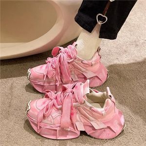 Sıradan Ayakkabılar Modaya Modaya Gizli Spor 2024 Vulkanize Kadınlar Zapatillas De Mujer Platafata Trafo