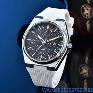 Новый 2024 Высококачественные TIS Mens Watch Luxury PRX Высококачественные бизнес-дизайнерские часы с капельными доставками бесплатная доставка отца Подарки Оптовые ткани014