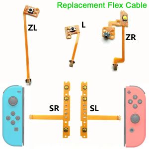 Kabloların Değiştirilmesi SL SR ZR ZL L Nintendo Switch Joycon NS Onarım Parçası için Sağ Sol Anahtar Düğmesi Şeridi Esnek PCB Kablosu