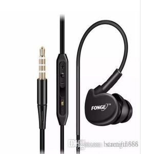 HK Yeni Fonge S500 Spor Kulaklıklar Kulak Bas Mikrofon Kablolu Kablolu Teropar Teropik İptal Gürültü Kancası Patlama Modelleri Hi8298202