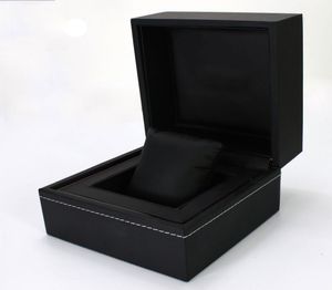 Оптовик высококачественный 2019 Новая черная кожаная коробка часов для подарочных коробок карты1858057