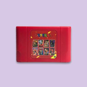 Palestrantes Super 64 Retro Game Card 340 em 1 cartucho de jogo para N64 Video Game Console Region Grátis com Cartão 16G