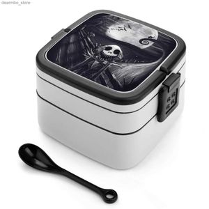 Bento Boxs The Scream перед Рождеством Bento Box New Student Camping Lunch Lunch Lunch Box