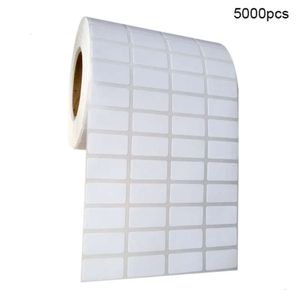 Etichetta adesivi bianchi distinguendo da 5000 pezzi adesivi a parete autodesivi carta da cucina imballaggio appiccicoso sigillo regalo etichette caramelle 230531