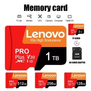 Kartlar Lenovo Micro TF/SD Kart 2TB 1TB Sınıf 10 Yüksek Hızlı A2 Bellek Kartı 512GB Hafıza Flash SD Kart 256GB Nintendo Switch OLED