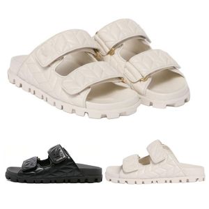 Baba Sandalları Yaz Sandalet Yumuşak İç Plaj Sandales Bayan Kaydırıcılar Tasarımcı Ayakkabı Kadın Chaussure Ayarlanabilir Kayış Mükemmel Uyum
