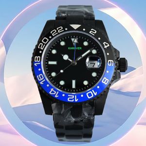 Assista a homens de alta qualidade All Watchs Black Designer Mechanical Luxury Automatic Ceramic Buzel Wristwatch 904L Todo aço inoxidável 40mm Moonswatch Montre de Luxe