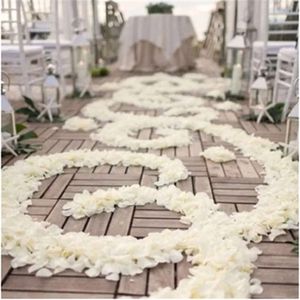 Çiçekler 10003000ps 55cm Petal Kurutulmuş Gül Düğün Dekorasyonu Romantik Yapay Çiçek Geçit Halı 230613