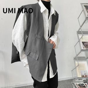 Женские танки Umi Mao yamamoto Dark Style Design Niche Designer Model