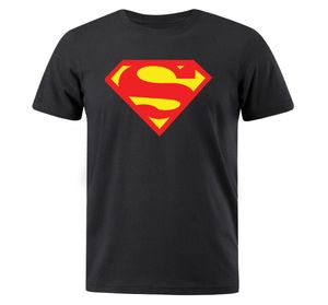 Yaz Yeni Erkek Tshirt Süpermen T Shirt Erkekler Fitness Gömlek Erkek Tişörtler Pamuk Üst Tees Sıradan Kısa Kollu Tshirt2787206