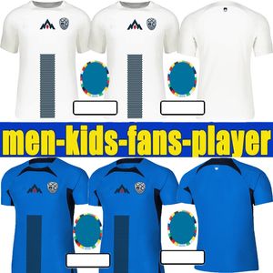 Nova camisa de futebol da Eslovênia 24 25 Sesko Home White Away Blue 2024 2025 Roupas de futebol Camisa