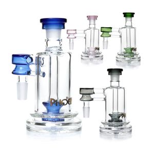 Phoenixstar Ash Catchers Wasserleitungen 45/90 Grad 14mm weibliche Glasrecycler -Glasschatcher für Rauchen für Rauchen