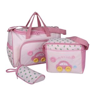 Kemer 4pcs/Set Yüksek kaliteli tote omuz bebek bezi çantaları dayanıklı bez çantası mumya anne bebek çantası annelik bolsa maternidadediaper çanta