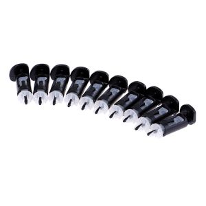 Pedler 10pcs Yeni 775 CPU CPU WISTSINK MONTAJ PIN Plastik İtme Vidalı Soğutucu Soğutma Fanı Bağlantı Soketi için