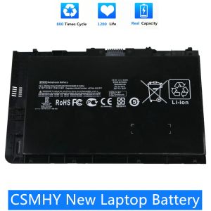 Батареи CSMHY Новая батарея OEM -ноутбука BT04XL 52WH для HP Elitebook Folio 9470M 9480M 687945001 BT04052XLPL Rechargable Liion Battery