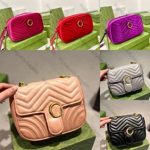 Yüksek kaliteli tasarımcı çanta erkek ve kadın kamera çantası moda crossbody çanta altın damgalama presbiyopi tam baskı kumaş omuz askısı tuval deri omuz çantası