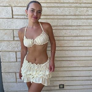 Kadın Mayo Bikini Seti Kadın Mayo Tatlı Mayolar Kadın Plaj Giyim Yüzme Giyim Seksi Mayo Takımları